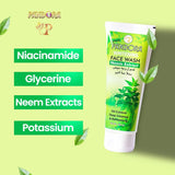 Pandora Whitening Neem Extract Face Wash (Cleansing Herbal Formula)