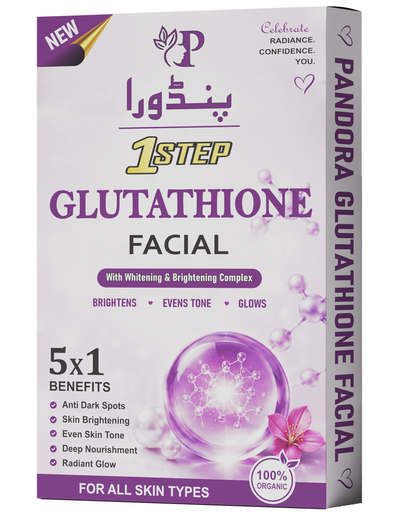 Pandora 1 Step Glutathione Facial 5-in-1 with Serum | Pandora Cosmetics